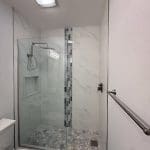 Marble countertop and luxury finishes by Premier Magnolia Homes