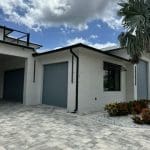 Custom coastal home exterior in Southwest Florida by Premier Magnolia Homes