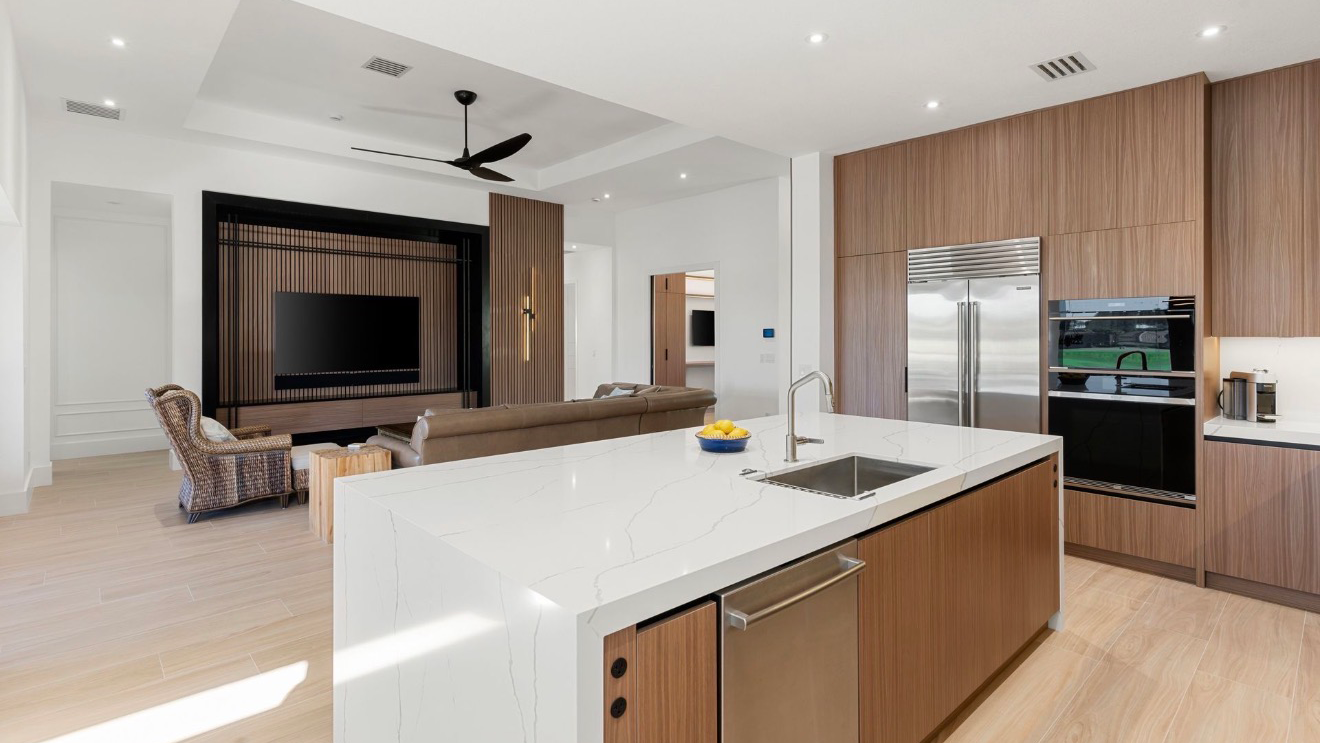 Custom kitchen detail