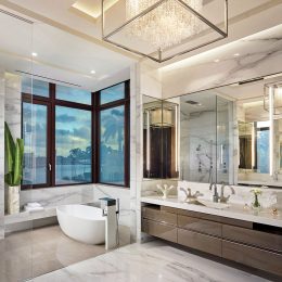 modern remodeled bathroom