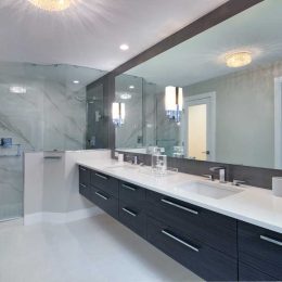 modern remodeled bathroom