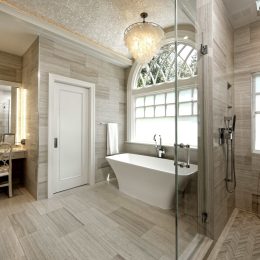 modern remodeled bathroom