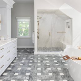 modern remodeled bathroom