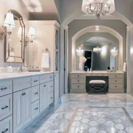 modern remodeled bathroom