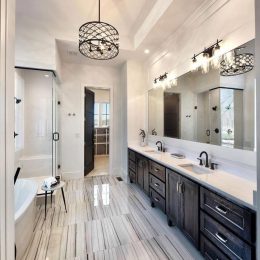 modern remodeled bathroom