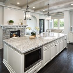 modern granite kitchen counter top
