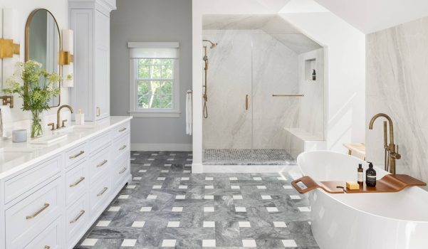 modern remodeled bathroom